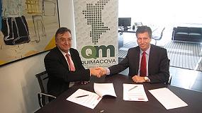 Foto de Quimacova y el Banco Santander firman un acuerdo de colaboracin
