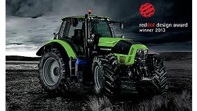 Fotografia de [es] El tractor Deutz-Fahr 7250 Agrotron TTV gana tambin el galardn 'Red Dot Product Design 2013'