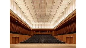 Foto de El cerezo estadounidense resplandece en el nuevo auditorio de Reutlingen