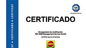 Foto de Compo renueva su certificado de calidad
