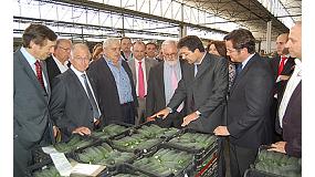 Foto de El ministro de Agricultura visita las instalaciones de Agroponiente