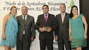 Foto de Uvasdoce, premio Asaja a la Mejor Empresa Familiar 2012