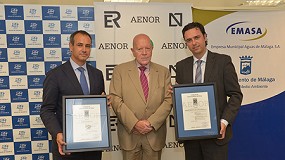 Picture of [es] Aguas de Valencia y Aguas de Mlaga logran los primeros certificados Aenor de Gestin del Riesgo
