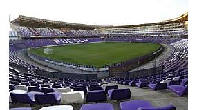 Foto de El Estadio Jos Zorilla de Valladolid cambia su imagen con los asientos de Daplast
