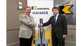 Foto de Kennametal y Haimer firman un acuerdo para suministrar la innovadora conexin de husillo KM4X de Kennametal