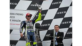 Foto de Iveco tambin estuvo en el podio del GP de MotoGP de Aragn
