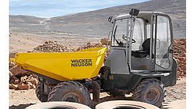 Foto de Dumpers con cabina de Wacker Neuson en Chile: seguros, eficientes y confortables