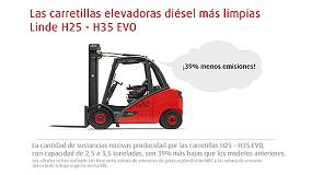 Foto de Linde posee las carretillas elevadoras di�sel m�s limpias