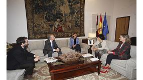 Foto de Asebio se rene con la presidenta del Gobierno de Castilla La Mancha