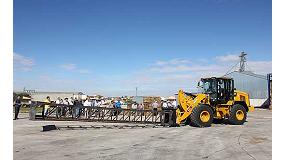 Foto de Demostracin de maquinaria agrcola Caterpillar en las instalaciones de Torsan