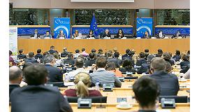 Foto de xito espaol en el II Congreso Europeo de Jvenes Agricultores patrocinado por Case IH