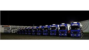 Foto de Iveco entrega a la alemana Greiwing Logistics 88 camiones Stralis Hi-Way Euro 6 fabricados en la planta de Madrid