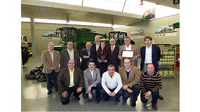 Foto de John Deere premia al concesionario Tajada Barrio por su plan de marketing posventa