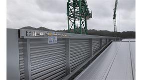Foto de Isanimar Seguridad instala lneas de vida sobre una estructura metlica