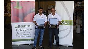 Picture of [es] Syngenta reconoce a dos agricultores por su variedad de pimiento Guainos
