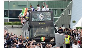 Foto de Iveco Bus celebra con la Juventus de Turin su nuevo 'Scudetto'