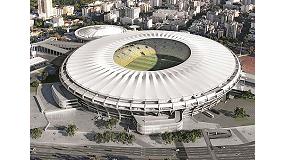 Foto de Dorma est� presente en nueve estadios de f�tbol brasile�os