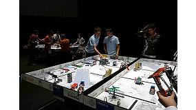Foto de Dassault Systmes entrega el premio 'Innovative solution award en la mayor competicin de robots Lego de Europa