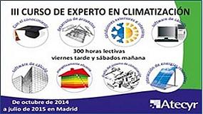 Foto de El 3 de octubre dar comienzo el III Curso de Experto en Climatizacin de Atecyr