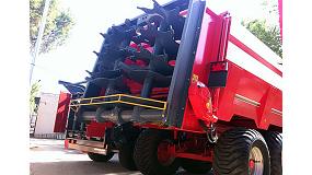 Foto de Herculano present en Salamaq su nuevo esparcidor H2RS