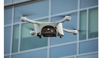 Foto de Drones de UPS y Matternet para trasladar pruebas mdicas