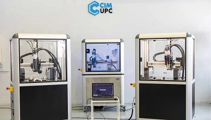 Foto de El CIM UPC presenta PowerDIW, su nueva impresora 3D híbrida experimental con tecnología DIW