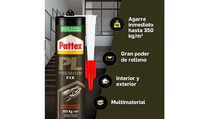 Foto de Pattex relanza PL Premium, ahora con cartucho sostenible compuesto por 95% de plstico reciclado