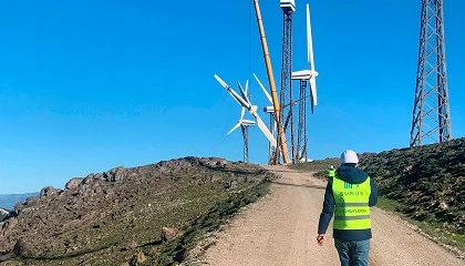 Foto de Energyloop y Surus reciclarn palas de aerogeneradores elicos
