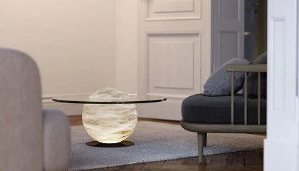 Foto de Solaris, la mesa iluminada de United Alabaster
