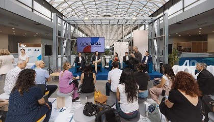Foto de La construccin industrializada a escena en el stand de Cevisama en Feria Hbitat Valencia