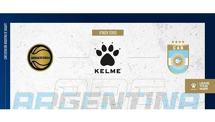 Foto de Kelme, nuevo sponsor de la Confederacin Argentina de Bsquet
