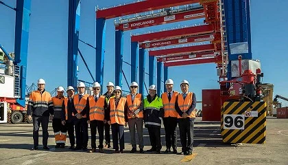 Foto de Nuevas Gras RTGs hbridas en la terminal valenciana de CSP Spain