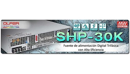 Foto de Serie SHP-30K: Fuente de alimentación digital trifásica con alta eficiencia