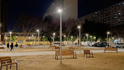 Foto de ATP presenta su segunda intervencin en L'Hospitalet de Llobregat, el nuevo alumbrado en Bellvitge