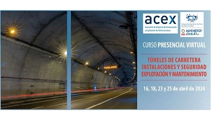 Foto de Acex y Citop organizan un curso sobre sistemas de seguridad en túneles de carretera