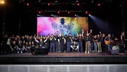 Foto de AkzoNobel celebra con xito el Rock Color Tour en cuatro ciudades espaolas