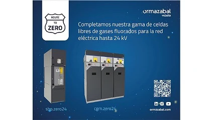 Foto de Ormazabal completa su gama de celdas libres de gases fluorados para la red elctrica hasta 24 kV