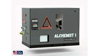Foto de Accufacture presenta Alchemist 1, una clula robotizada de fabricacin aditiva con tecnologa Meltio