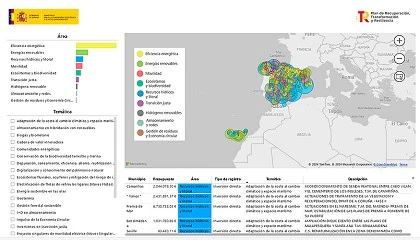 Foto de El Miteco publica un mapa de los proyectos financiados con el Plan de Recuperacin