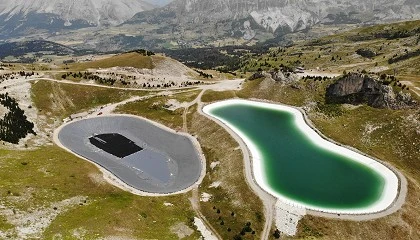Picture of Geomembranas Renolit Alkorplan: pioneros en soluciones de gestin sostenibles del agua en los Alpes franceses