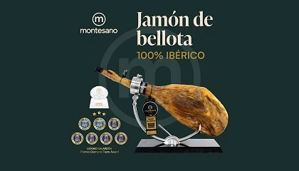 Foto de El jamn de bellota 100% ibrico Montesano se alza con el Diamond Award del prestigioso International Taste Institute de Bruselas 2024