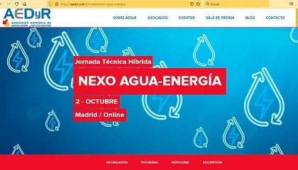 Picture of AEDyR organiza la jornada Nexo Agua-Energa para abordar la relacin entre ambos sectores