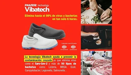 Foto de Zagros Negro S2 y Chacinero Totale S2 Blanco 269 de Panter: proteccin e higiene para el sector crnico y de restauracin