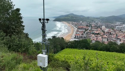 Foto de El centro tecnolgico AZTI desarrolla un sistema de videometra que vigila las costas de Espaa y Francia