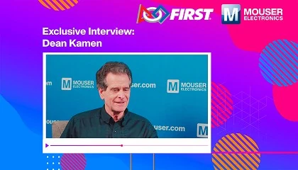 Picture of Mouser Electronics presenta una entrevista exclusiva con Dean Kamen, fundador de FIRST