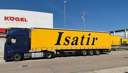 Foto de Isatir ampla su flota con 20 Kgel Cargo equipadas con carrocera FlexiUse