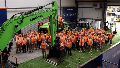 Foto de LiuGong celebra en Poloonia su gran evento sobre maquinaria elctrica