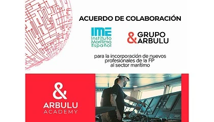 Foto de El Grupo Arbulu y el Instituto Martimo Espaol se unen para incorporar nuevos profesionales de FP al sector martimo