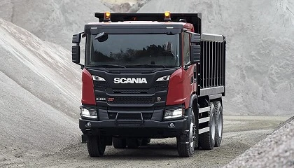 Foto de Scania XT, sinnimo de robustez e trabalho duro