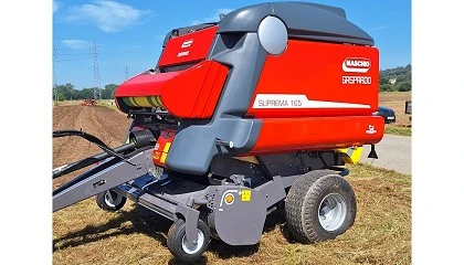 Foto de Maschio Gaspardo: pruebas de campo en Burgos y Len con la rotoempacadora Suprema